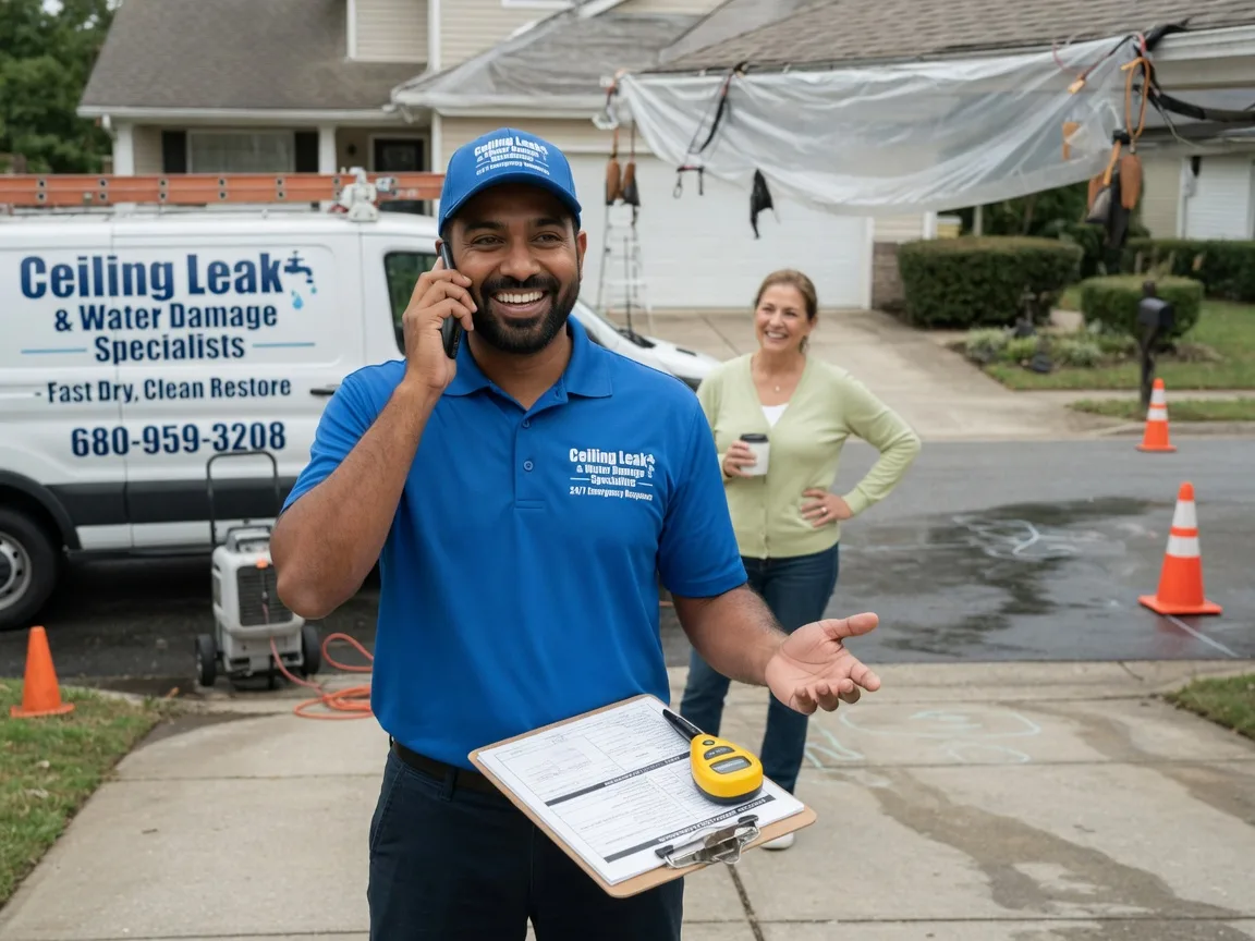Ceiling Leak Cleanup Newton, MS FAQs
